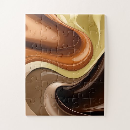 Puzzel in stijlvolle abstracte graphics (Verticaal)