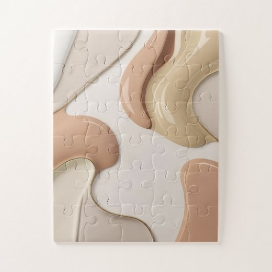 Puzzel in stijlvolle abstracte graphics (Verticaal)