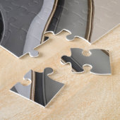 Puzzel in stijlvolle abstracte graphics (Zijkant)