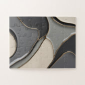 Puzzel in stijlvolle abstracte graphics (Horizontaal)