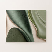 Puzzel in stijlvolle abstracte graphics (Horizontaal)
