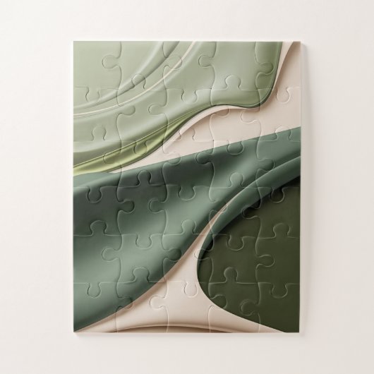 Puzzel in stijlvolle abstracte graphics (Verticaal)