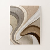 Puzzel in stijlvolle abstracte graphics legpuzzel (Verticaal)