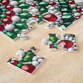 Puzzel Italiaanse kleuren (Zijkant)