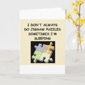 puzzel kaart (Gele Bloem)