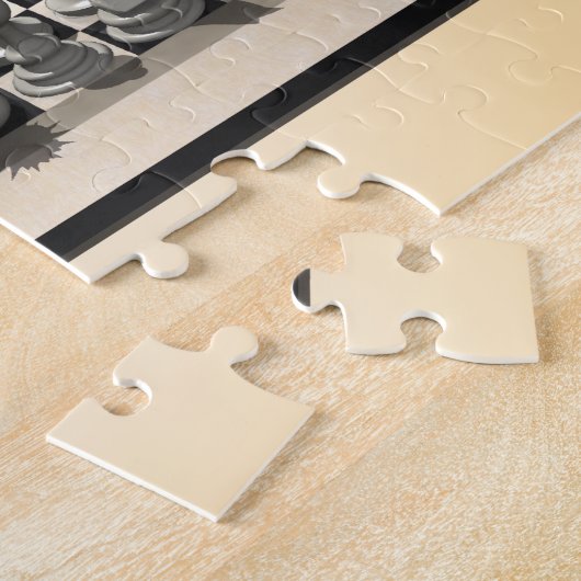 Puzzel: Kaas en schaafstukken Legpuzzel (Zijkant)