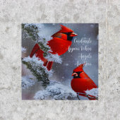 puzzel kardinalen verschijnen wanneer engelen in d