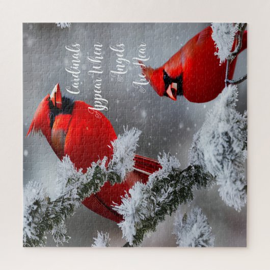 puzzel kardinalen verschijnen wanneer engelen in d legpuzzel (Verticaal)