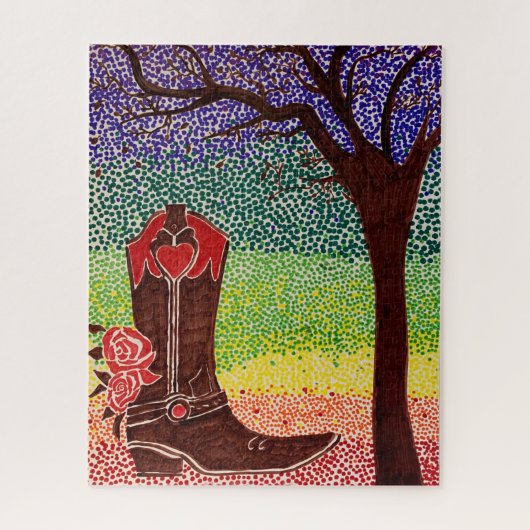 Puzzel - Laars en Boom (Verticaal)