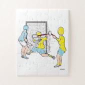 Puzzel Lacrosse  (Verticaal)