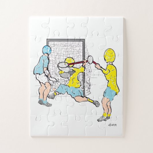 Puzzel Lacrosse  (Verticaal)