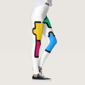 puzzel leggings (Rechts)