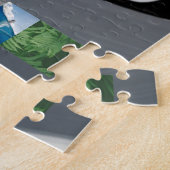 Puzzel León Mark, op zijn skateboard. Legpuzzel (Zijkant)