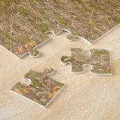 PUZZEL/"LEVENDIG PLATTELAND IN HERFST" LEGPUZZEL (Zijkant)