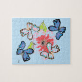 Puzzel: Liefde van vlinders Legpuzzel (Horizontaal)