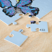 Puzzel: Liefde voor vlinders Legpuzzel (Zijkant)