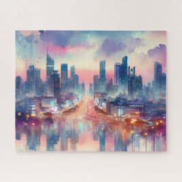 Puzzel Maat  stadsbeeld