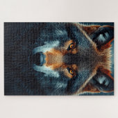 Puzzel Majestueuze Wolf (Horizontaal)