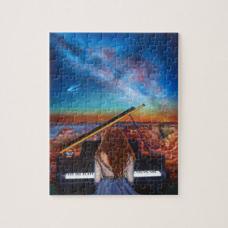 Puzzel_meisje op piano legpuzzel