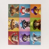 Puzzel met Adorable Baby Dieren (Verticaal)