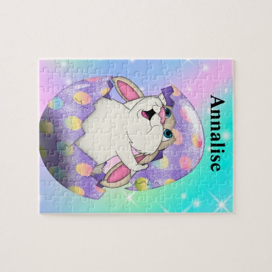 puzzel met bunny (Horizontaal)