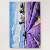 Puzzel met charmante lavendel Provence Frankrijk Legpuzzel (Verticaal)