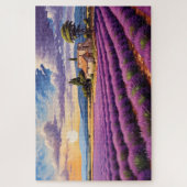 Puzzel met charmante lavendel Provence Frankrijk Legpuzzel (Verticaal)