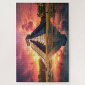 Puzzel met Chichen Itza, Mexico. (Verticaal)