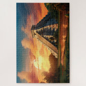 Puzzel met Chichen Itza, Mexico. Legpuzzel (Verticaal)