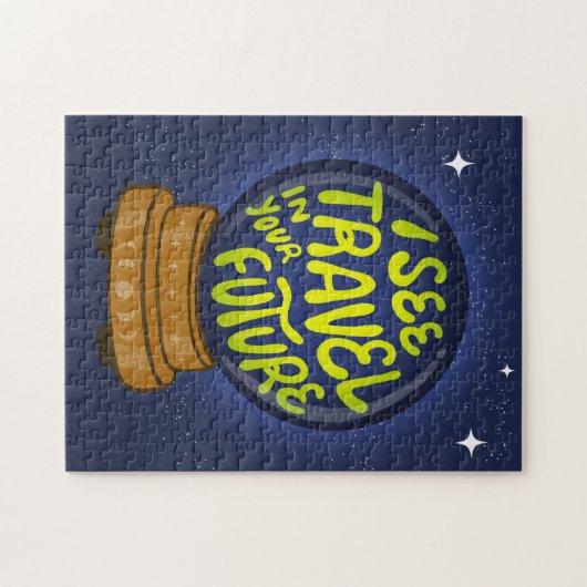 Puzzel met citaten van reisliefhebbers legpuzzel (Horizontaal)