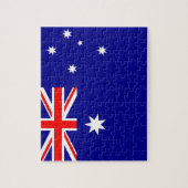 Puzzel met de vlag van Australië Legpuzzel (Verticaal)