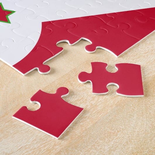Puzzel met de vlag van Burundi Legpuzzel (Zijkant)