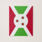 Puzzel met de vlag van Burundi Legpuzzel (Verticaal)