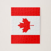 Puzzel met de vlag van Canada Legpuzzel (Verticaal)
