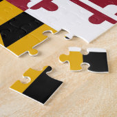 Puzzel met de vlag van de staat Maryland (Zijkant)