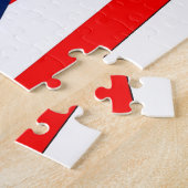 Puzzel met de vlag van de staat Ohio Legpuzzel (Zijkant)