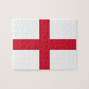 Puzzel met de vlag van Engeland