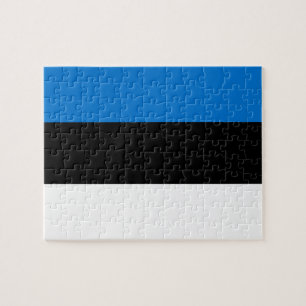 Puzzel met de vlag van Estland
