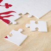 Puzzel met de vlag van Florence, Toscane Legpuzzel (Zijkant)