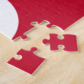 Puzzel met de vlag van Groenland (Zijkant)