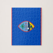 Puzzel met de vlag van Guam (Verticaal)
