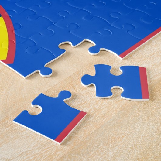 Puzzel met de vlag van Guam Legpuzzel (Zijkant)