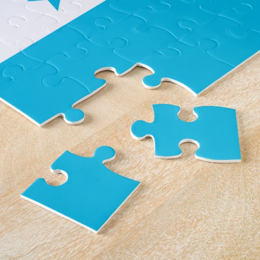 Puzzel met de vlag van Honduras Legpuzzel (Zijkant)