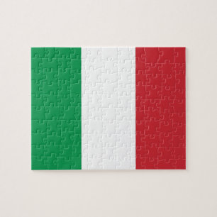 Puzzel met de vlag van Italië Legpuzzel