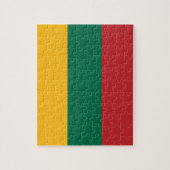 Puzzel met de vlag van Litouwen (Verticaal)