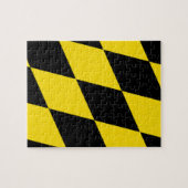 Puzzel met de vlag van München (Horizontaal)