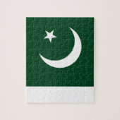 Puzzel met de vlag van Pakistan Legpuzzel (Verticaal)