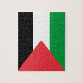 Puzzel met de vlag van Palestina (Verticaal)