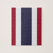 Puzzel met de vlag van Thailand (Verticaal)