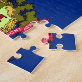 Puzzel met de vlag van Vermont (Zijkant)